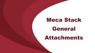 Meca Stack - Attachment - General Attachments