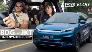 HASILNYA KOK BEGINI SIH? BANDUNG SAMPAI JAKARTA PAKAI BYD ATTO 3 TERNYATA RANGENYA GAK SESUAI KLAIM