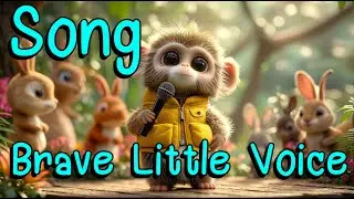 Brave Little Voice | Kids Electro-Pop Song | The Little Monkey&rsquo;s Story