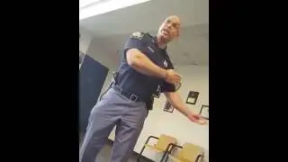 Korryn Gaines at Police Department to talk about traffic stop Arrest ( Full Video )