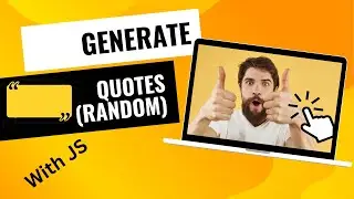 Create a Random Quote Generator with JavaScript