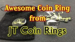 Ben Franklin Coin made Into a Coin Ring by JT Coin Rings 👍