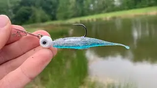 Bass Fishing With 10,000 Fish Shimmer Shad 2.0