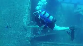Diving in Zenovia,Cyprus