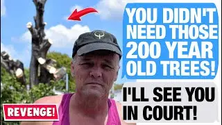 r/Revenge -  NEIGHBOUR DESTROYS MY GIANT SEQUOIA TREES, SUED FOR $700k!!