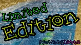 Viewerslotto Scratch Off Tickets Limited Edition &pound;250,000 Blue Scratch Card Video