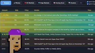 Polymarket Dashboard to See Whale's Trades