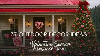 Romantic Valentine Outdoor Decor 💕 Cozy Lakeside, Garden & Forest Valentine Scenes