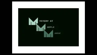 Mystery at Marple Manor intro for Commodore 64