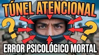 T&uacute;nel Atencional en Combate | Error Psicol&oacute;gico Cr&iacute;tico | Psicolog&iacute;a T&aacute;ctica
