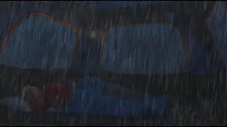 ⛈️ Dark Night Rain ASMR Thunderstorm in Soft Tent for Insomnia Healing Sleep 😴