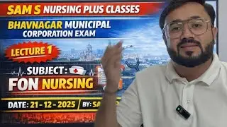 BMC EXAM SPECIAL LECTURE 1 :- FON NURSING FAST REVISION