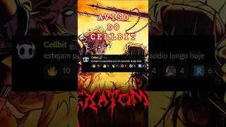 AVISO DO CELLBIT SOBRE O EPIS&Oacute;DIO DE HEXATOMBE  #cellbit #ordemparanormal #aop #cineraria #rpg