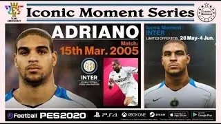 PES MOBILE Adriano iconic moment review