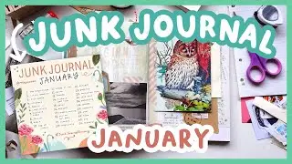 My favourite junk journal technique 🖌️ #JunkJournalJanuary