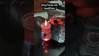 String Therapy with AquaQiFlame #healing
