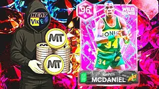 I Overspent on this Pink Diamond Wild Gems Xavier Mcdaniel But is he Good? In NBA 2k26 Myteam