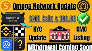 Omega Network mining App New Update 🤑 OMN Coin listing on Binance Exchange 🤑