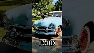 Dual Bullet Grill 😎 Classic 1951 Ford Victoria | Mike Linings Car Show #classiccars #hotrod