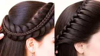 easy new hairstyle for girls | simple beautiful hairstyle | hairstyle for party | birthday girl 