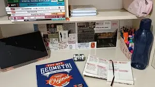 10 saatlik YKS çalışmam❄️ Sınav haftasından kaçış buraya kadardı..🥲