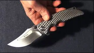 Andre de Villiers Brawler Diamond Satin, M390 Steel-обзор,впечатления и мнение о ноже.