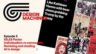 IDLES Poster Design | Design Machines - Episode 3