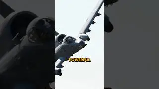 A-10 Warthog Gun So Powerful It Slows Down The Plane #shorts #military #weapons