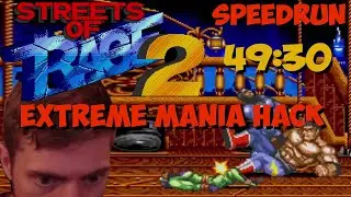 SoR2 Extreme Mania Hack [WR] speedrun 49:30