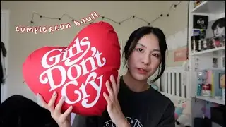 everything i bought at COMPLEXCON haul!