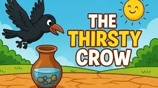 The Thirsty crow story| Nursery Rhymes| Kids stories| Story telling competition for kids