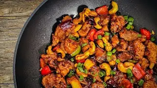 THAI CASHEW CHICKEN | Stir Fry Chicken Recipe | Take Out Style Cashew Chicken