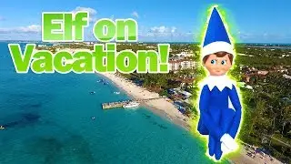 Elf on the Shelf on Vacation! Blue Elf Goes to Turks & Caicos with DavidsTV