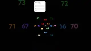 61 - 80 Numberlock#seankaya #savepalestine #shortvideo #numberblocks