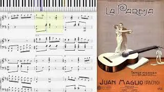 La Pareja by Juan Maglio (ca.1910, Tango piano)
