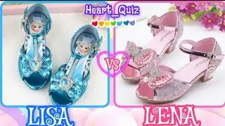 Lisa vs Lena😍💋/Ultimate Choice🎁Which Style Do you Like? #lisa #quiz #trending🌈💥