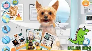 pet vet care game | Fun Animals Doctor Game For Kids | Best App For Kids |  dogs clinic