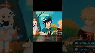 Venti talks to isaroth #genshinimpact #edit #venti #anime #fypシ゚viral