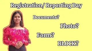 Don't do this things on reporting day | Galgotias University 