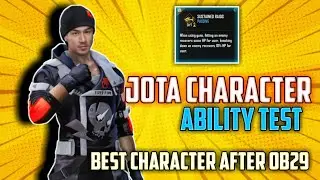 NEW JOTA CHARACTER ABILITY ||Changed Best character After update || new JOTA ability full details ||