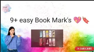 9+ creative 😱books with paper#how to make bookmark@Fab_Faz_artJournal