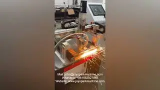 Mini Type Laser Steel Cutting Machine with Welding & Cleaning Functions