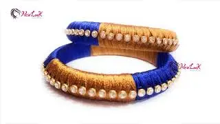 Latest silk thread bangles | I Easy and Simple bangles | New Look