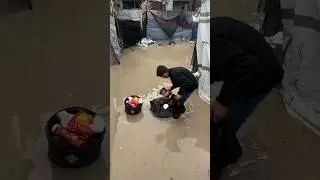 How Gazans Are Surviving Winter in Flooded Tents