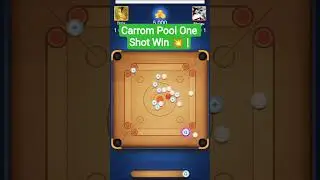 Carrom Pool Game Play | Satisfying Shots 😎Carrom Pool One Shot Win 💥 | Viral Gameplay