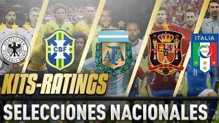 FIFA 17 Nationals Teams Kits & Ratings