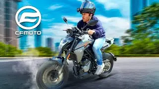 Probé la CF Moto 250 NK Fun
