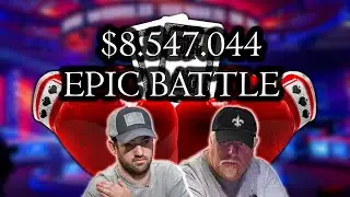 Joe CADA vs Darvin MOON HEADS-UP for 8.5 MILLION and the WSOP ME Bracelet