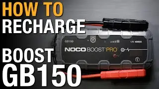 Как зарядить NOCO Boost GB150