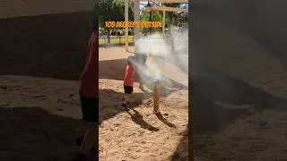 Cool park mister to beat the heat 105 degrees 🔥💦 #youtubeshorts #shorts
